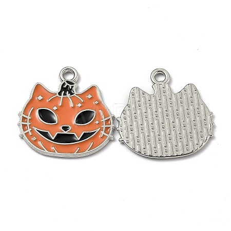 Alloy Enamel Pendants ENAM-Z001-15P-03-1