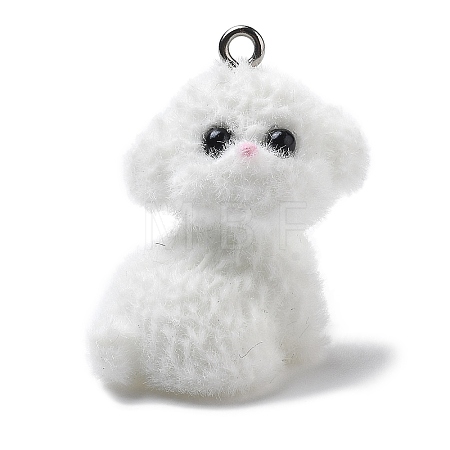 Resin Pendants RESI-Q007-06E-1