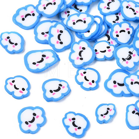 Handmade Polymer Clay Nail Art Decoration X-CLAY-S091-30A-1
