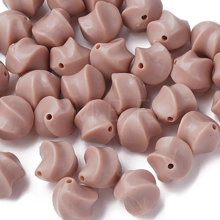 Opaque Acrylic Beads MACR-S373-139-A14-1