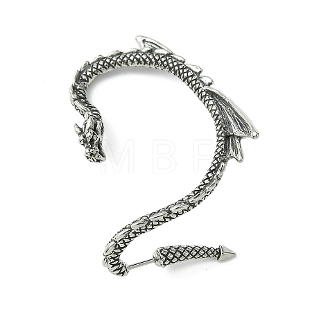 316 Surgical Stainless Steel Cuff Earrings EJEW-E300-01AS-04-1