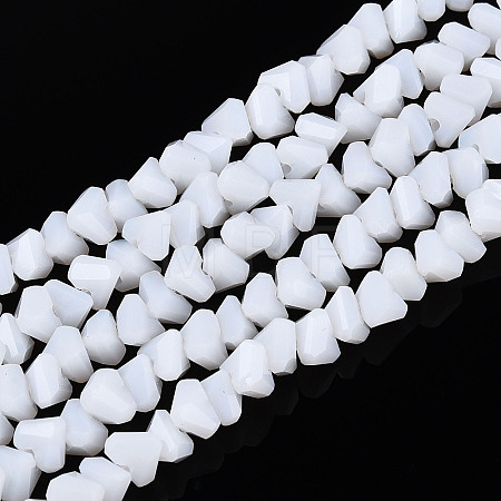 Opaque Glass Beads Strands GLAA-N019-4mm-03-1