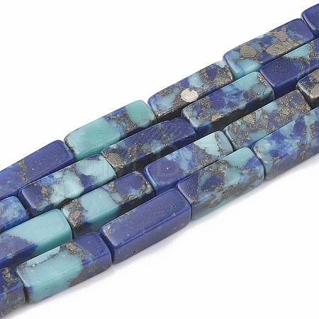 Synthetic Gemstone Beads Strands X-G-S321-002-1