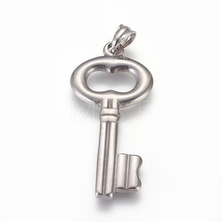 Tarnish Resistant 304 Stainless Steel Big Pendants STAS-E449-32P-1