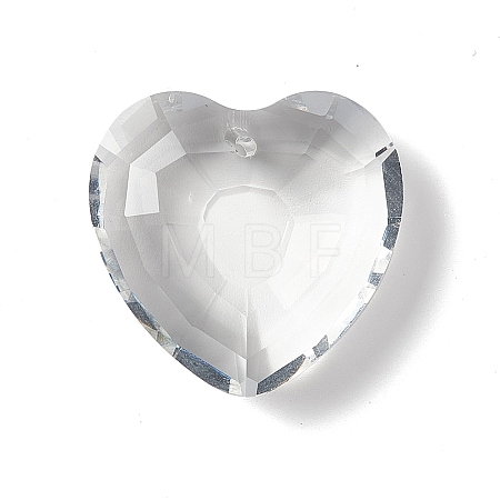 Transparent Glass Pendants GLAA-F118-02-1