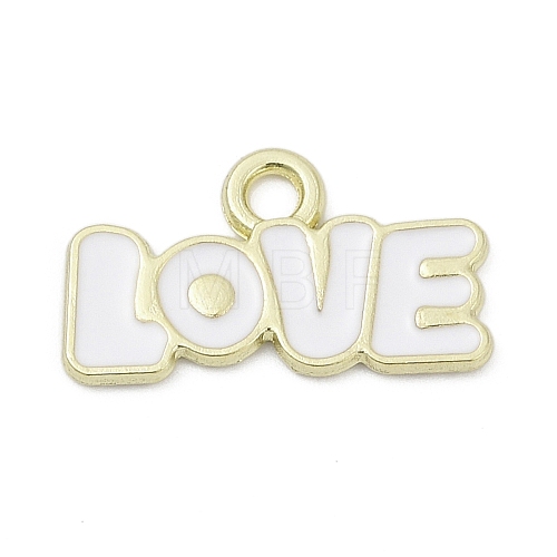 Valentine's Day Alloy Enamel Pandants PALLOY-V001-06F-1