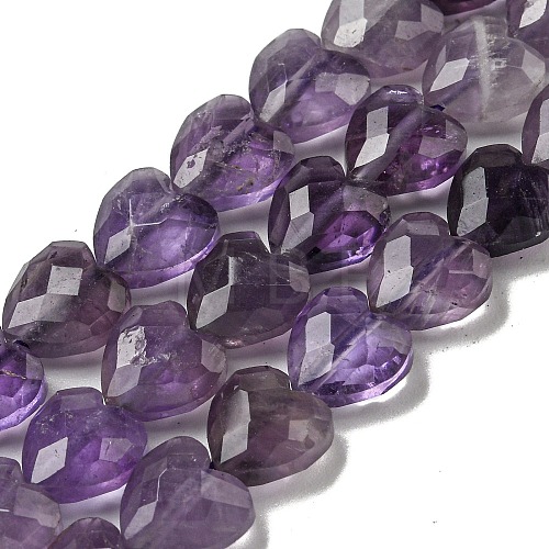 Natural Amethyst Beads Strands G-P544-E07-01-1