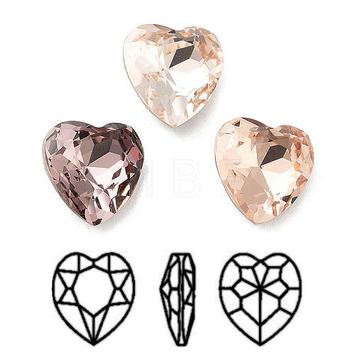 K9 Glass Rhinestone Cabochons RGLA-M016-H01-D-1