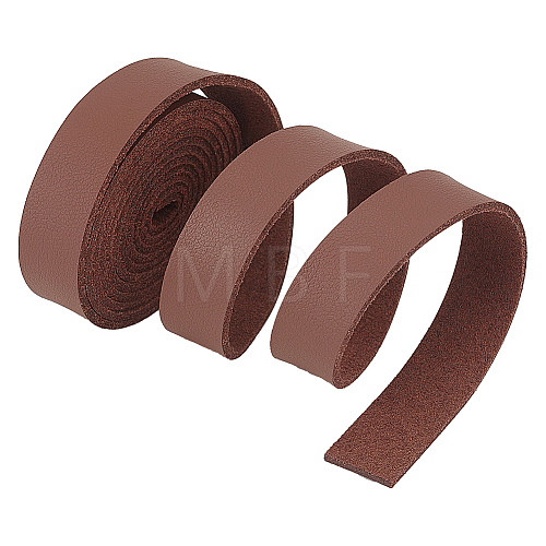 Flat PU Leather Cord WL-WH0004-09E-1