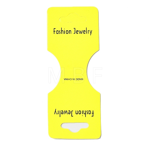 Foldable Paper Jewelry Display Header with Hanging Hole CDIS-M005-05-1