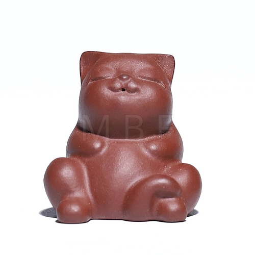 Ceramics Tea Pet Cat Display Decoration PW-WG818A8-01-1