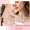 1Pc Natural Pearl Flat Round Pendants STER-BBC0009-63-5