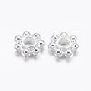 Tibetan Style Alloy Daisy Spacer Beads TIBEB-S039-047S-NR-2