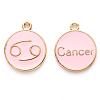 Alloy Enamel Pendants X-ENAM-S124-01A-09D-1