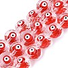 Glass Enamel Beads Strands GLAA-Q112-01A-05-1