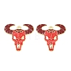 West Cowboy Theme Alloy Enamel Pendants ENAM-L056-01B-03-1