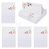 80Pcs Rectangle Paper Table Place Cards AJEW-TA0003-62B-2