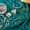 150Pcs 6 Colors Shell Pearl Beads Sets BSHE-TA00020-07-15