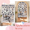 20Pcs PVC Sequin Round Beaded Curtain AJEW-CN0006-55B-5