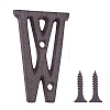 Iron Home Address Number AJEW-WH0126-25W-1