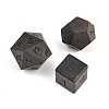 Natural Wood Polyhedral Dice Set WOOD-A027-01C-2