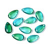 5Pcs Transparent Glass Beads X-GLAA-PW0001-25P-1
