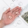 Transparent Glass Cabochons X-GGLA-R026-30mm-7