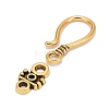 Tibetan Style Hook and Eye Clasps GLF1278Y-1