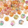 50Pcs Glass Pendants PALLOY-TAC0276-2