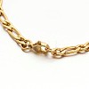 304 Stailess Steel Figaro Chain Bracelets X-BJEW-N280-03-2