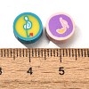 Handmade Polymer Clay Beads CLAY-R006-05-3