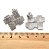 304 Stainless Steel Stud Earrings for Women EJEW-K306-26P-5