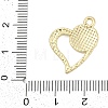 Rack Plating Alloy Micro Pave Rhinestone Pendants FIND-K020-03G-3