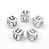 Plated Acrylic Beads PB43C9308-U-1