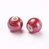 Handmade Porcelain Beads PORC-D001-12mm-15-2