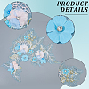 Polyester Embroidery Lace Sewing Ornaments DIY-WH2031-077A-02-4