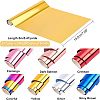 7Rolls 7 Colors PET Heat Transfer Sheets DIY-FH0004-14-4