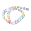 Macaron Color Natural Selenite Beads Strands X1-G-B102-A01-02-2
