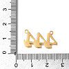 304 Stainless Steel Pendants STAS-D382-04D-G-3