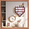 Wall-mounted Pine Wood Organizer Display Stands for Championship Rings RDIS-WH0016-25A-6