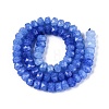 Imitation Jade Crackle Glass Beads Strands GLAA-N068-01A-A02-3
