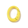 Spray Painted Alloy Spring Gate Rings AJEW-C035-01L-1