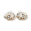 ABS Imitation Pearl Cabochons PALLOY-E026-04G-3