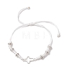 Cross Alloy Link Bracelets BJEW-JB11527-02-2