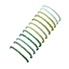 12Pcs Dyed Synthetic Turtle Bracelets BJEW-JB13502-02-4