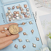 40Pcs 2 Styles Natural Cultured Freshwater Pearl Oval Charms FIND-BBC0002-57-3