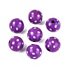 Dyed Natural Wooden Beads WOOD-O005-01E-1
