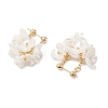 304 Stainless Steel Hoop Earrings EJEW-TA00611-4