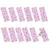 12Pcs Leopard Print Polyester Necklace Anti-Winding Display Cards CDIS-OC0001-14D-1