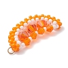 TOHO Glass Seed Beaded Orange Pendants PALLOY-MZ01125-4